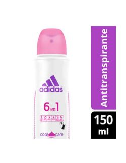 Antitranspirante Adidas 6 En 1 Cool Care En Aerosol Envase Con 150 mL