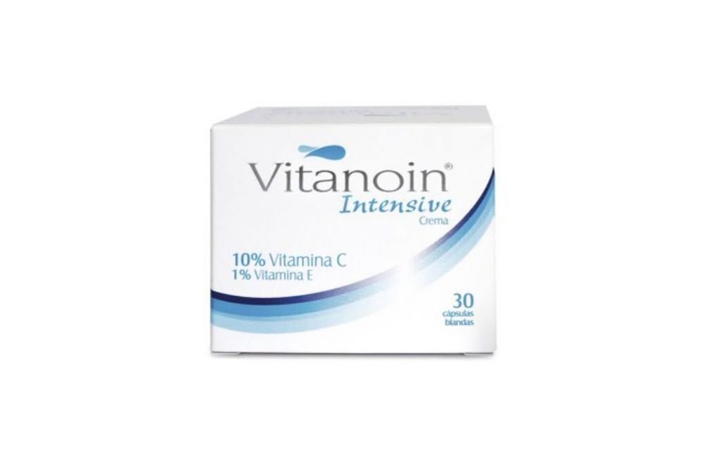 Vitanoin Intensive Crema 10%/1% Caja con 30 Cápsulas