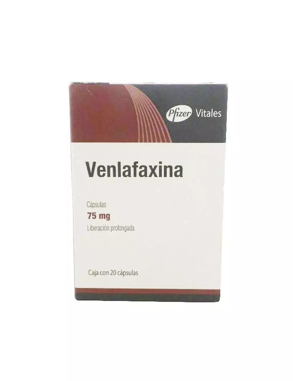 Venlafaxina 75mg Caja Con 20 Cápsulas