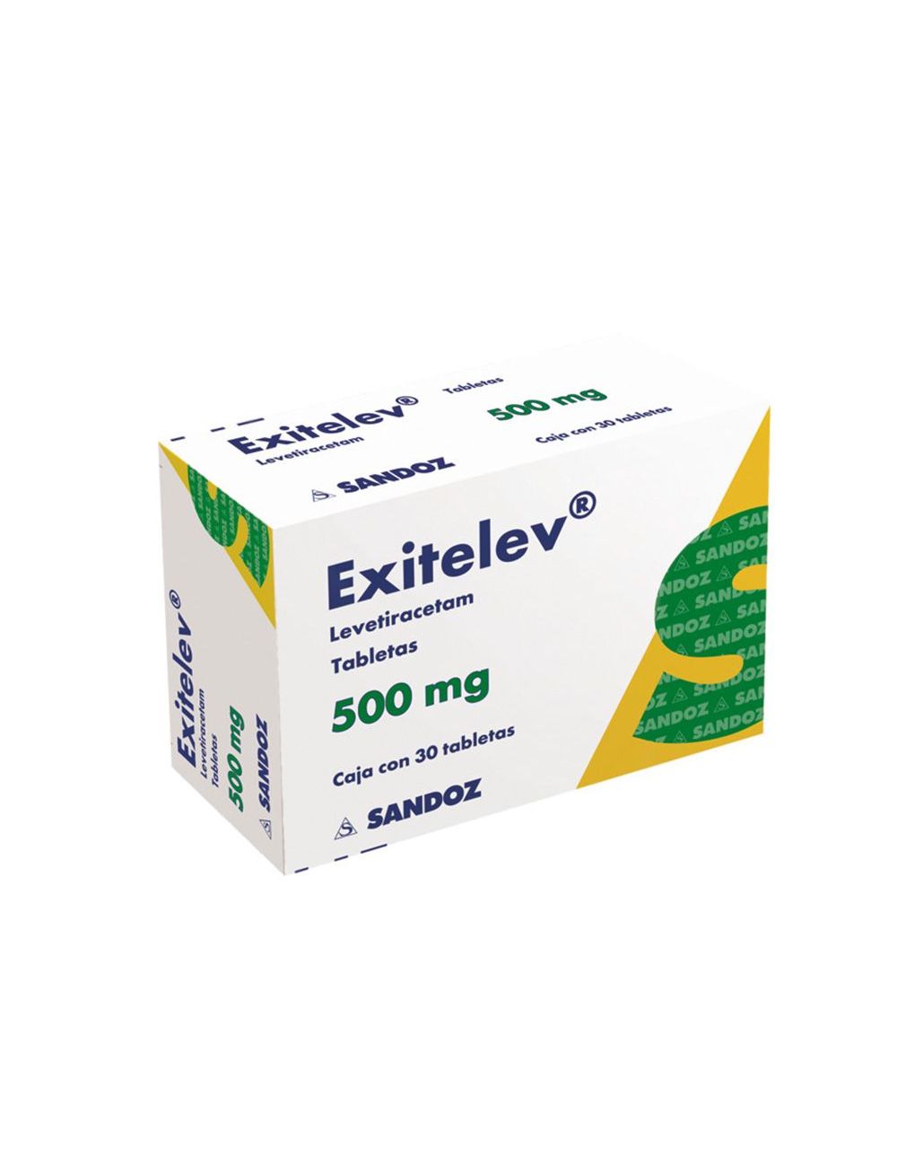 Exitelev 500 mg Caja Con 30 Tabletas