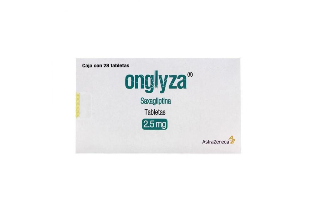 Onglyza 2.5 mg Caja Con 28 Tabletas