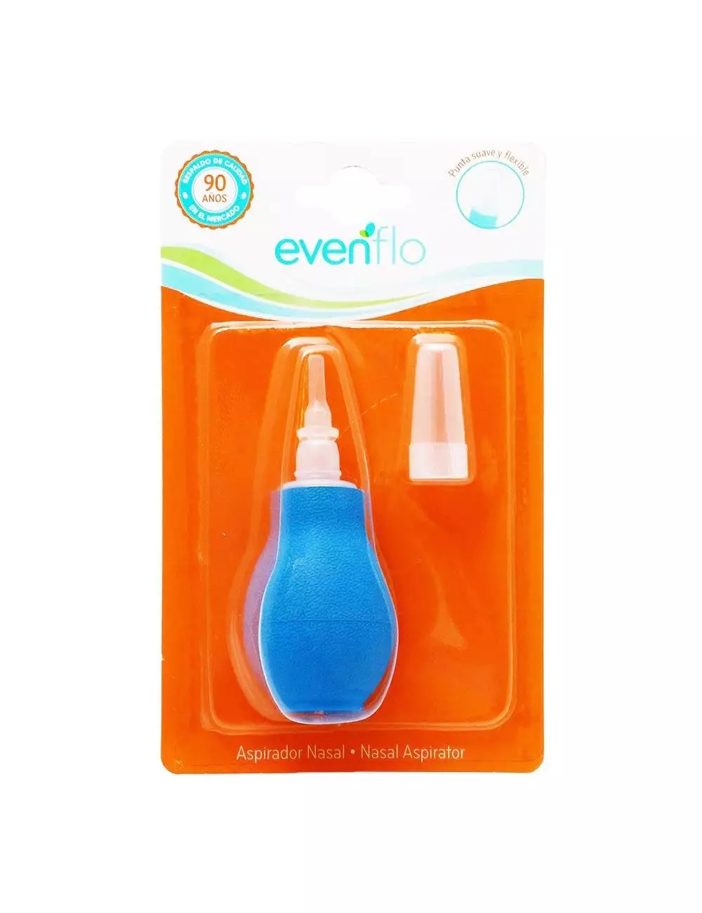 Evenflo Aspirador Nasal Empaque Con 1 Pieza