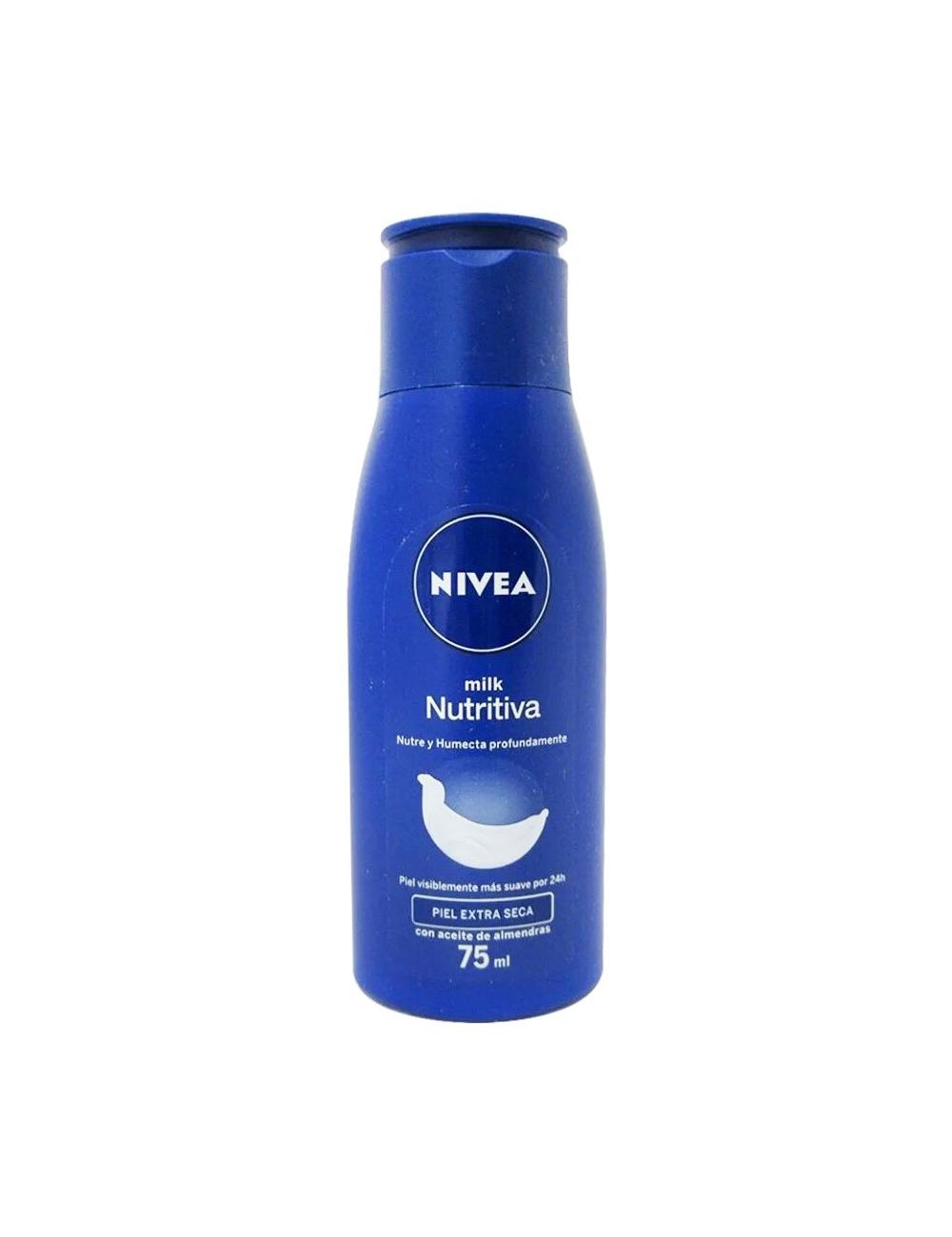 NIVEA MILK NUTRITIVA PARA PIEL EXTRA SECA BOTE CON 75 ML