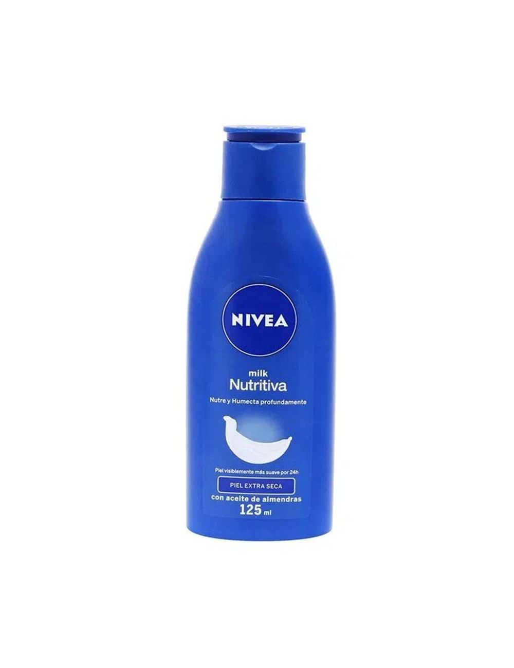 Nivea Milk Nutritiva Bote Para Piel Extra Seca Con 125 mL Nivea Milk Nutritiva Bote Para Piel Extra Seca Con 125 mL