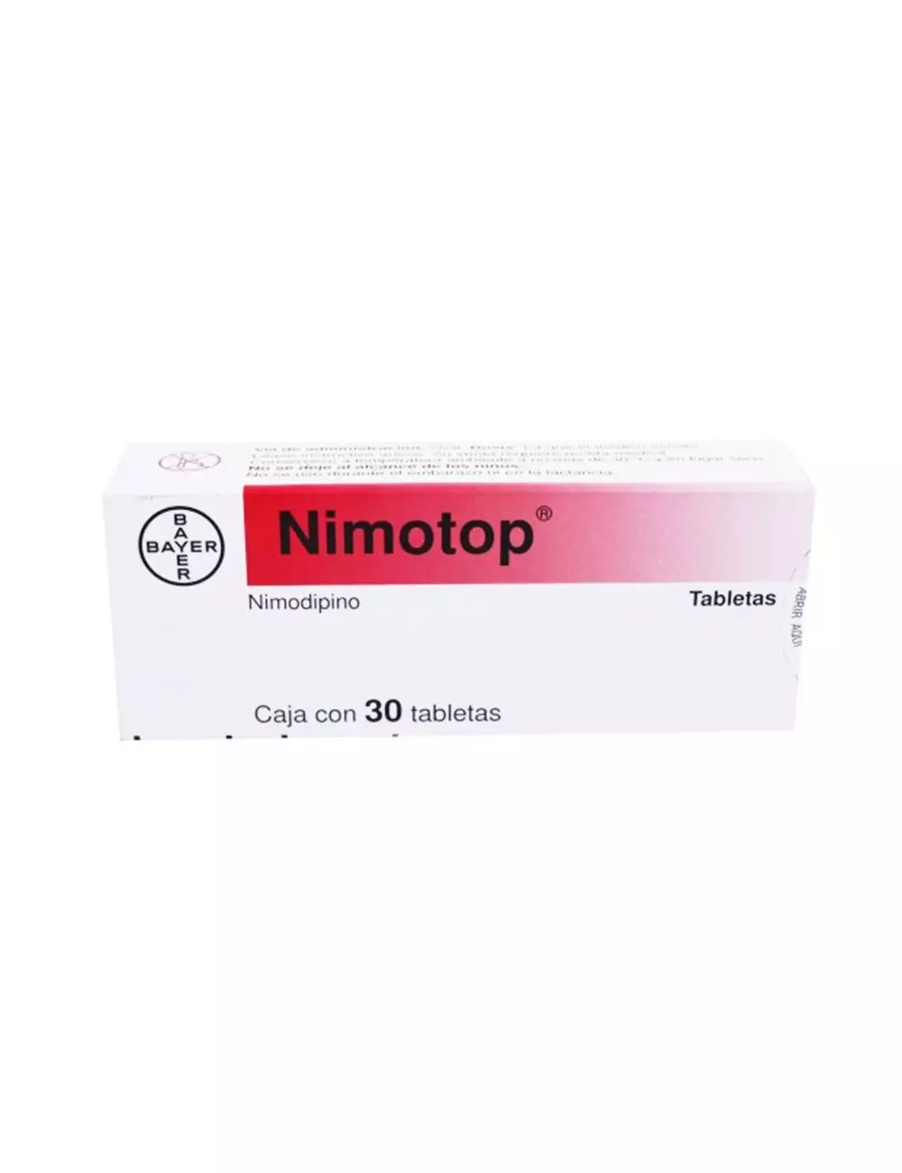 Nimotop 30 mg Caja Con 30 Tabletas