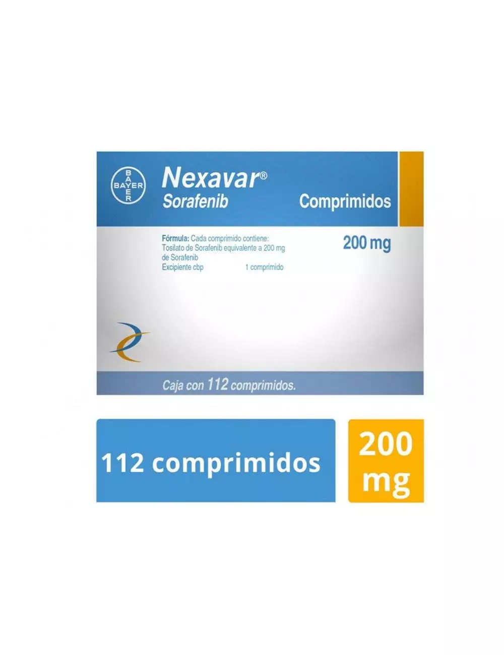 Nexavar® 200 mg (Sorafenib) - 112 Comprimidos - Bayer