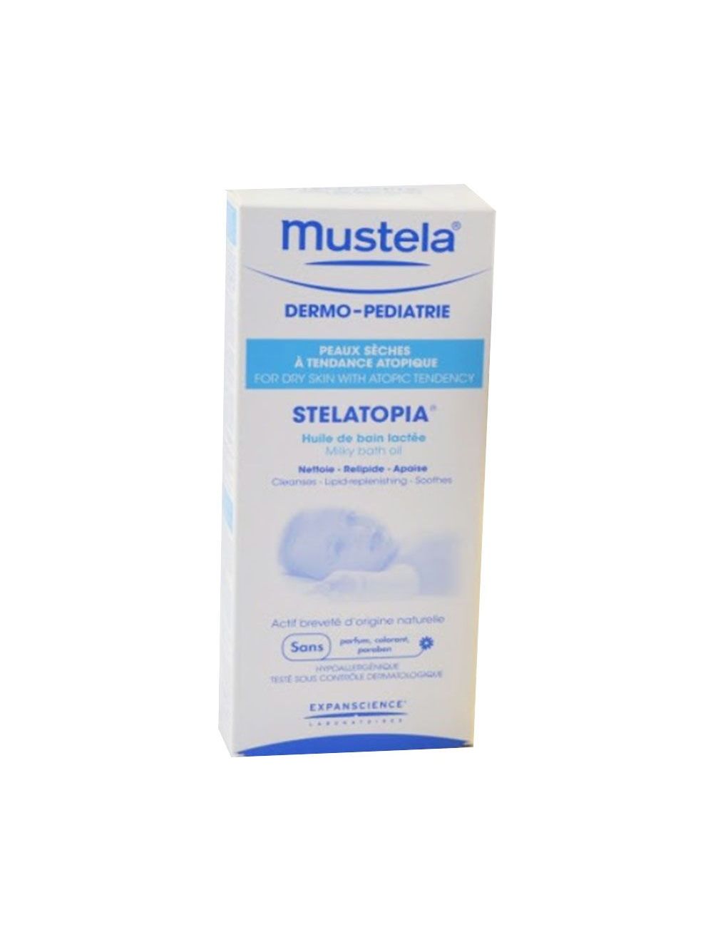 Mustela Stelatopia Aceite De Baño Botella Con 200 mL