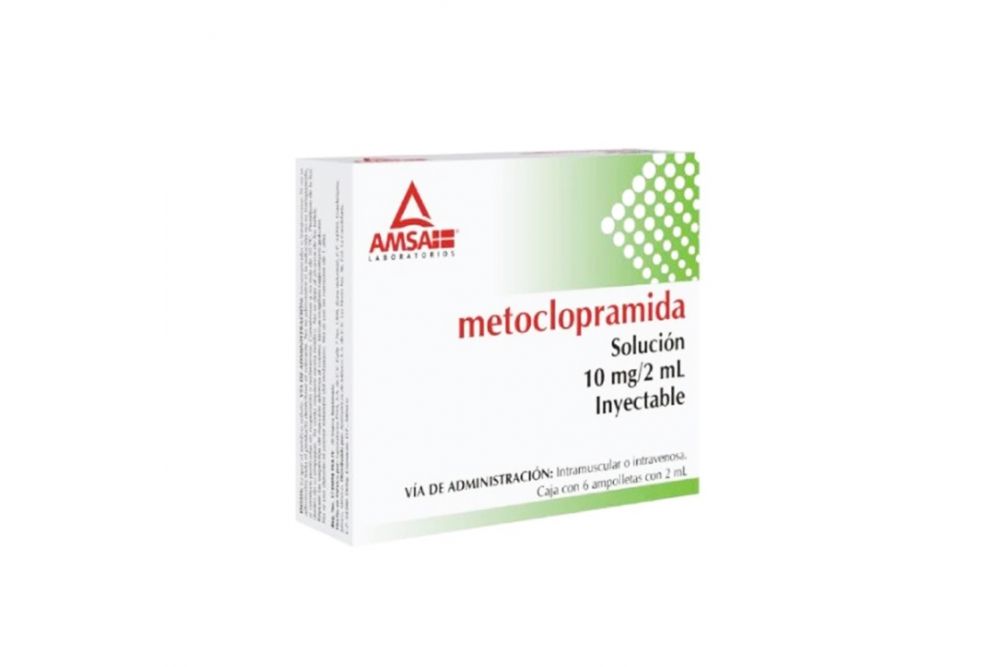 Metoclopramida IV 10 mg Caja Con 1 Ampolleta