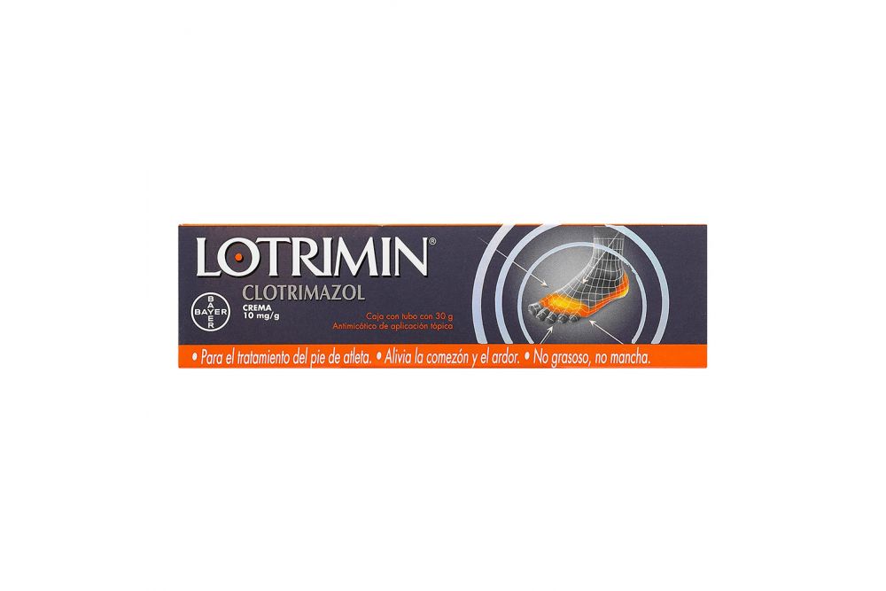 Lotrimin 10 mg/g Caja Con Tubo Con 30 g
