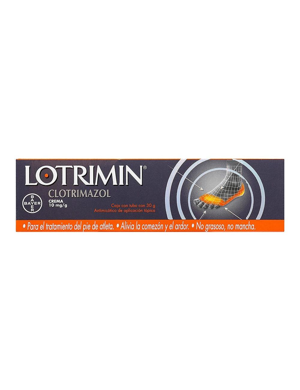 Lotrimin 10 mg/g Caja Con Tubo Con 30 g