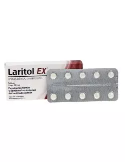 LARITOL EX 30/5 MG C/10 TAB