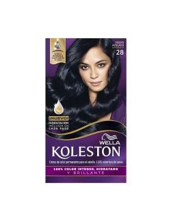 Koleston Tinte para Cabello en Crema No 28, Negro Azulado