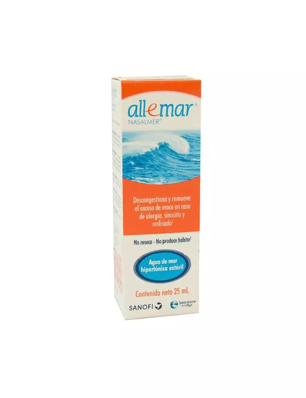 Allemar Nasalmer Caja Con Spray Nasal Con 25 mL