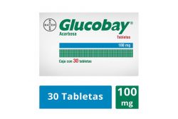 Glucobay 100 mg Caja Con 30 Comprimidos