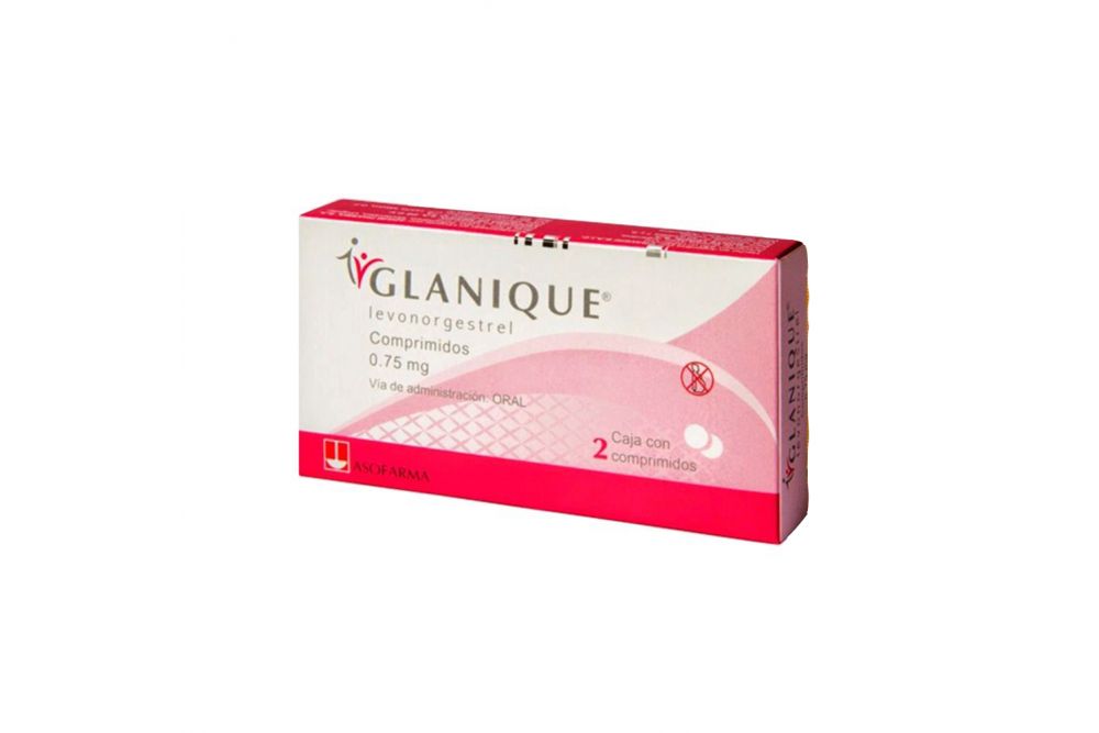 Glanique 0.75 mg Caja Con 2 Comprimidos