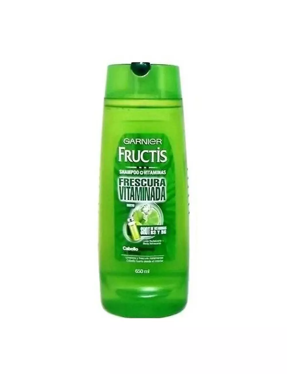 Garnier Fructis Shampoo Cabello Normal-Graso Botella Con 650 mL