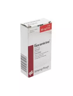 Garamicina 80mg Caja Con Ampolleta Con 2mL -RX2