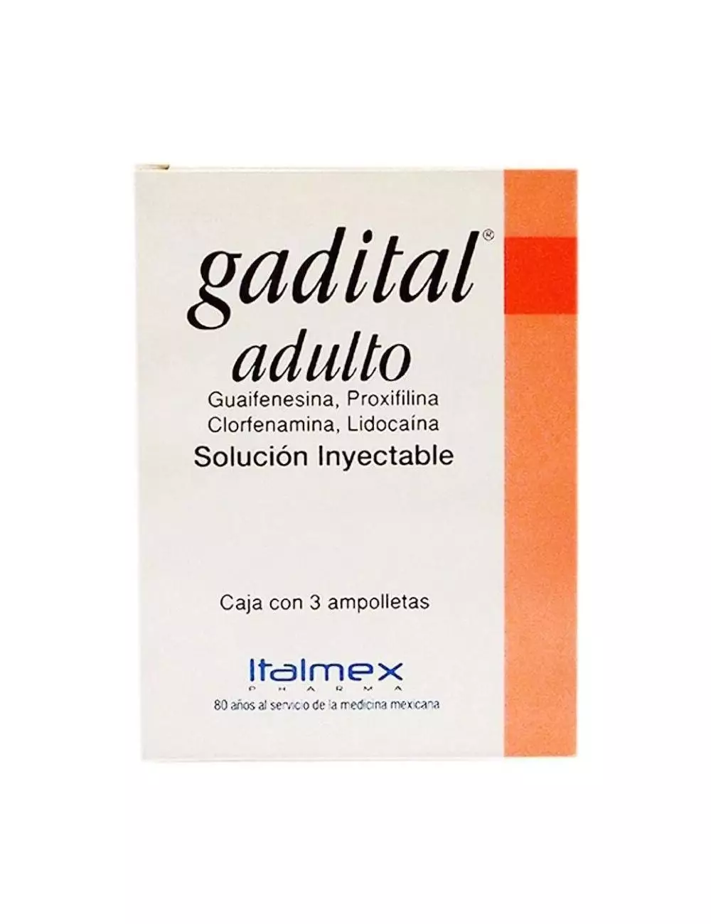 Gadital Adulto Caja Con 3 Ampolletas