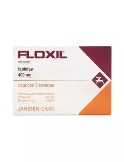 Floxil 400mg Caja Con 6 Tabletas RX2