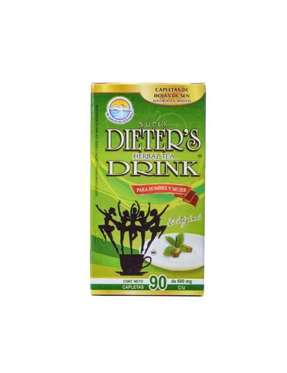 Dieter´s Drink Caja Con Frasco Con 90 Capletas