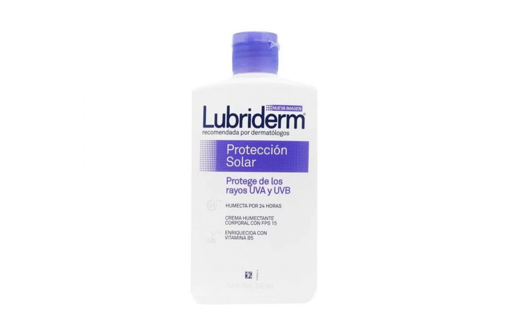 Crema Lubriderm UV Botella Con 240 mL