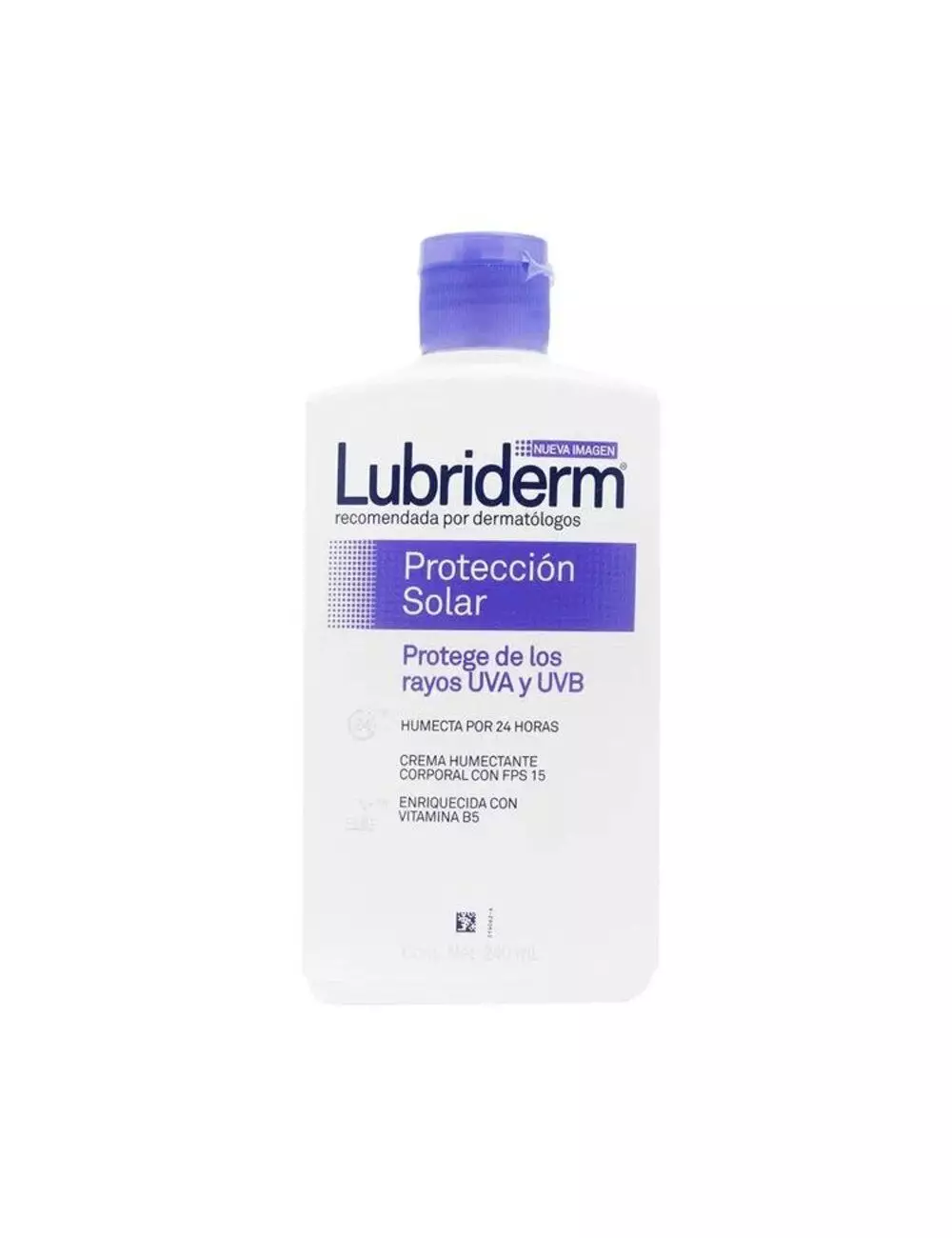 Crema Lubriderm UV Botella Con 240 mL