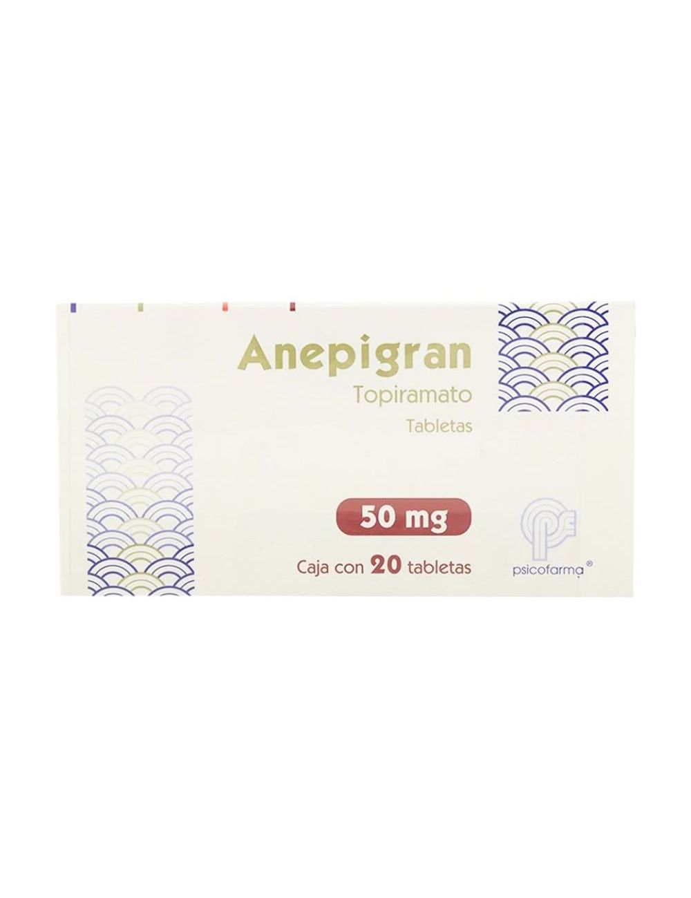 Anepigran 50 mg Caja con 20 Tabletas