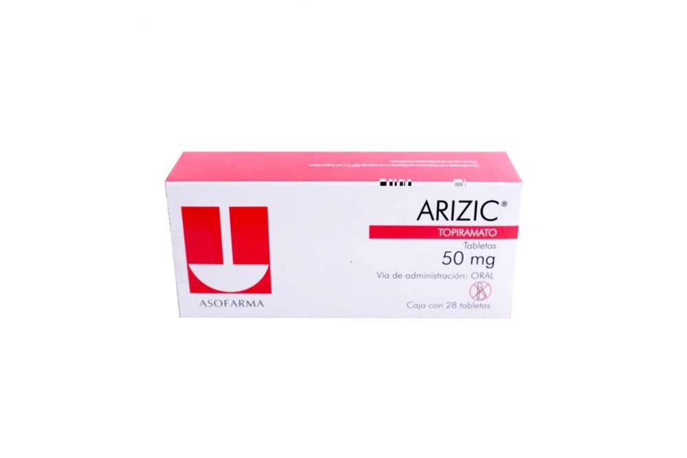 Arizic 50 mg Caja Con 28 Tabletas