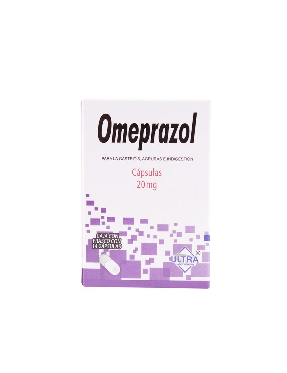 Comprar Omeprazol 20 mg con 14 cápsulas