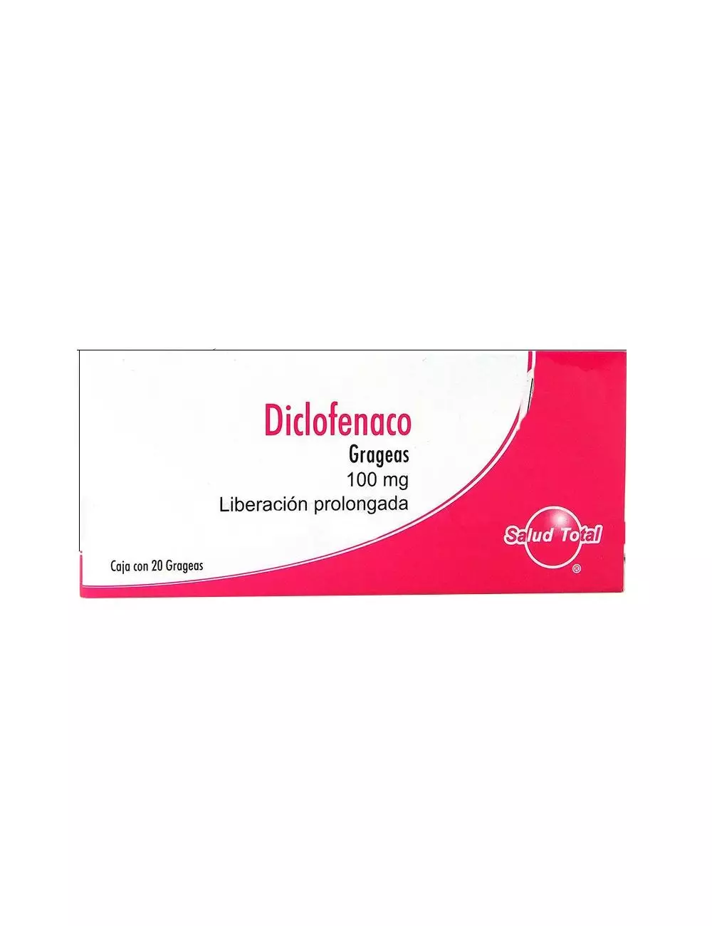 Diclofenaco 100 mg Caja Con 20 Grageas SDT