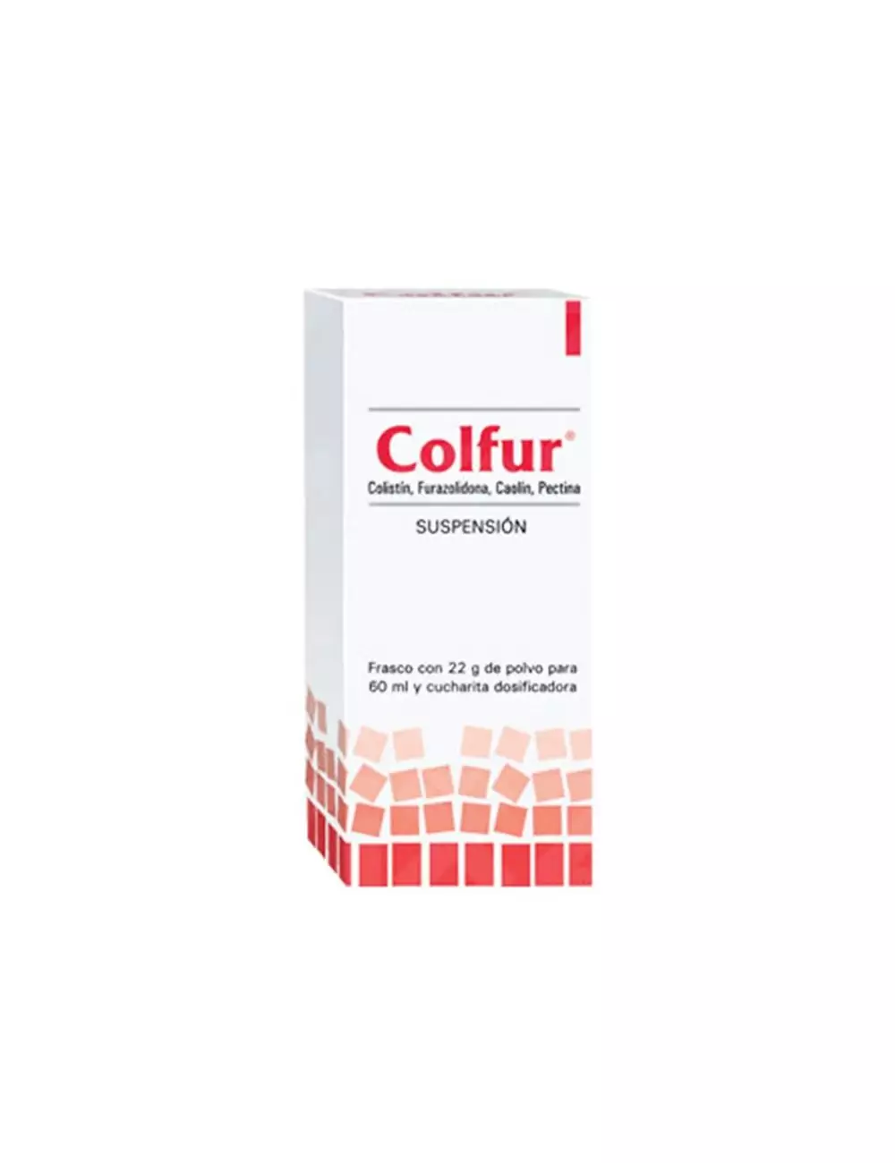 Colfur Suspensión Caja Con Frasco Con 22g De Polvo  Para 60mL