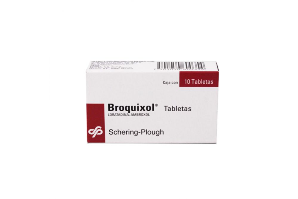 Broquixol 5 mg/ 30 mg Caja con 10 Tabletas