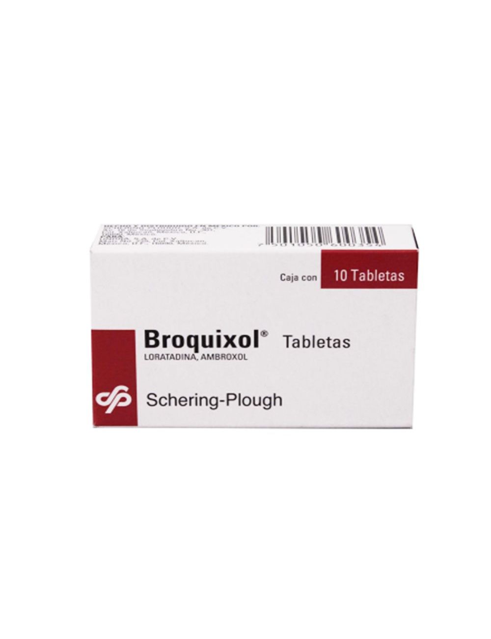 Broquixol 5 mg/ 30 mg Caja con 10 Tabletas