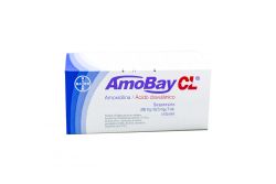 Amobay Cl Suspensión Infantil 250 mg / 62.5 mg / 5mL Frasco-RX2