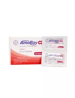 Amobay CL 875 mg / 125 mg Caja Con 10 Tabletas - RX2