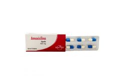 Amoxicilina Cápsula 500 mg Caja Con 12 Cápsulas - RX2