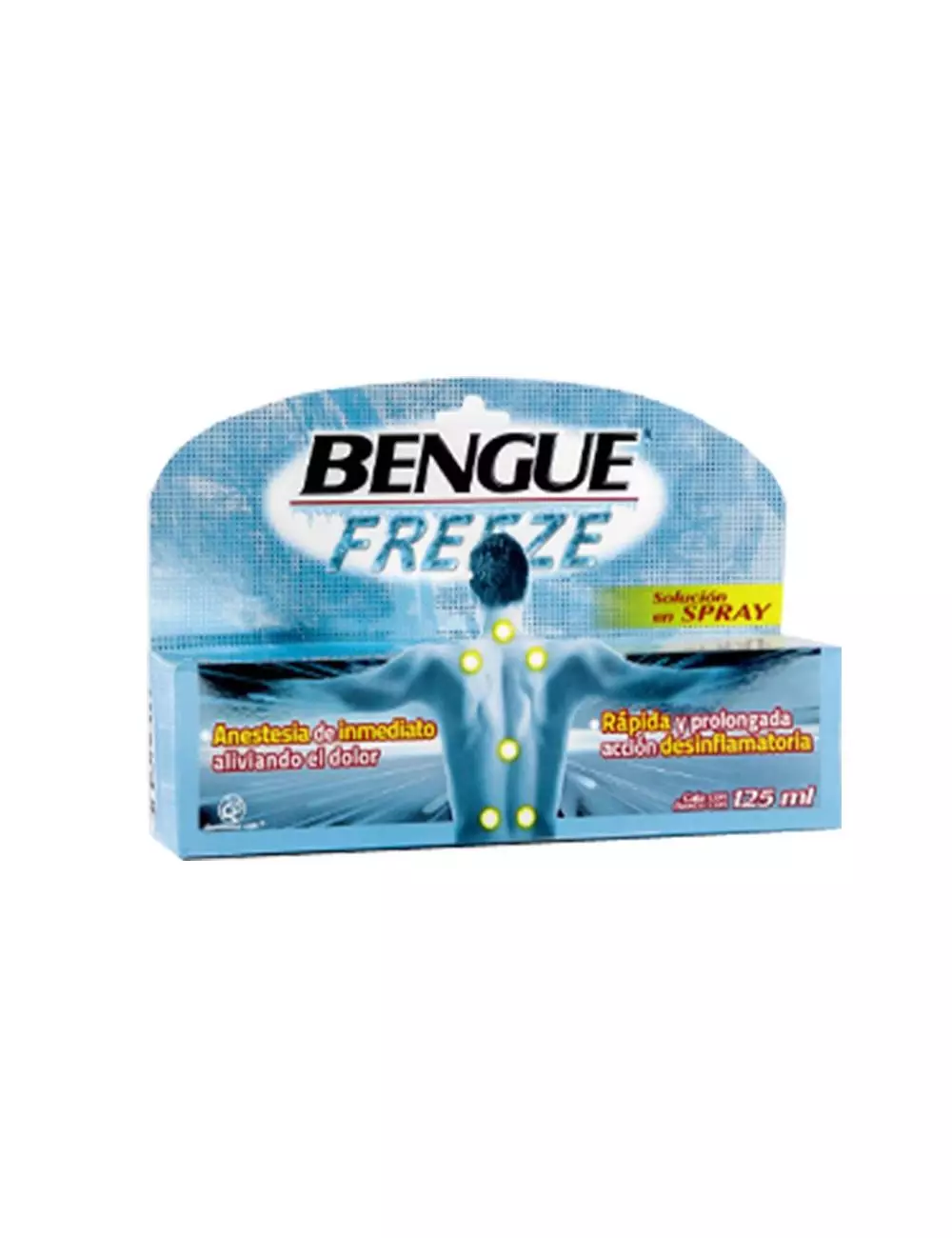 Bengue Freeze Spray Caja Con 125 mL