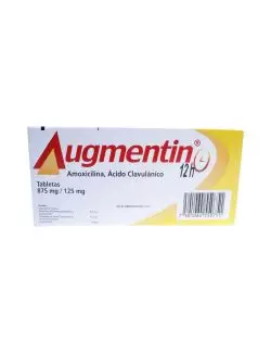 Augmentin 12H 875 mg/125 mg 10 Tabletas - RX2