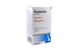 Penbritin 500mg/5mL Suspensión Caja Con Frasco Con Polvo Para 100mL -RX2