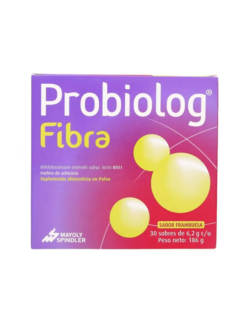 Probiolog Fibra Caja Con 30 Sobres Sabor Frambuesa