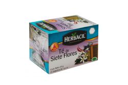 Herbacil Té De Siete Flores Caja Con 25 Saquitos
