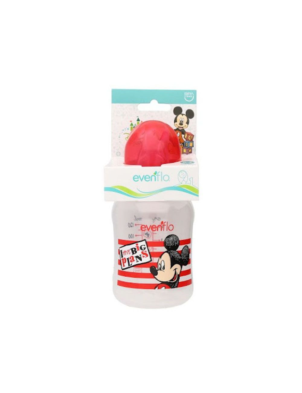 Evenflo Biberón Disney Empaque Con 1 Botella De 4 Oz. Evenflo Biberón Disney Empaque Con 1 Botella De 4 Oz.