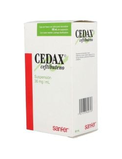 Cedax 36 mg Suspensión Caja Con Frasco Con 60 mL Rx2