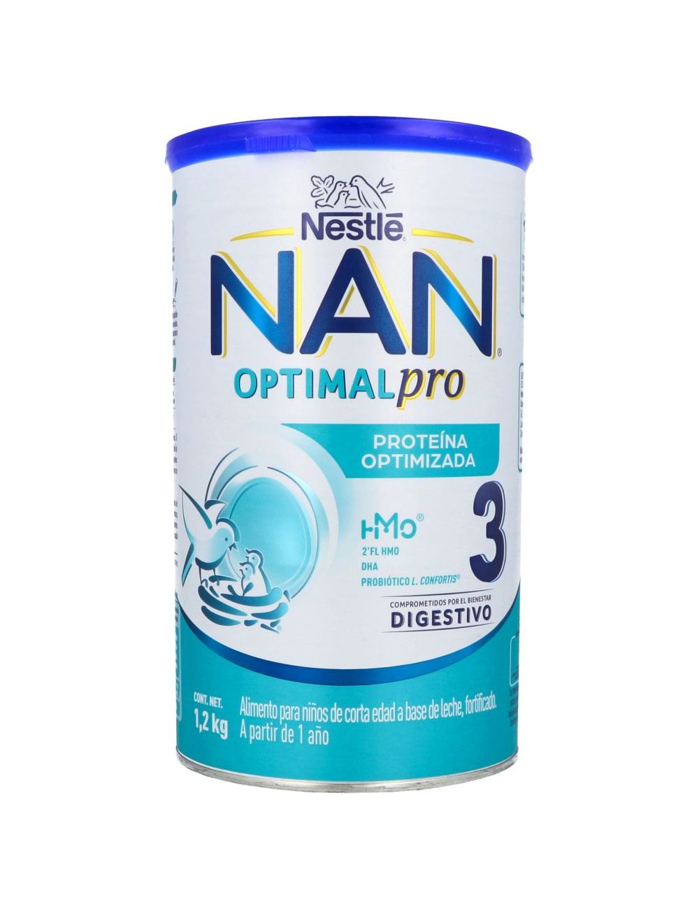 Nan Optimal Pro 3 Lata Con 1.2 Kg