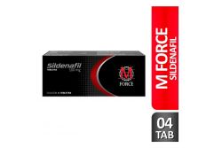 M Force 100 mg Caja Con 4 Tabletas