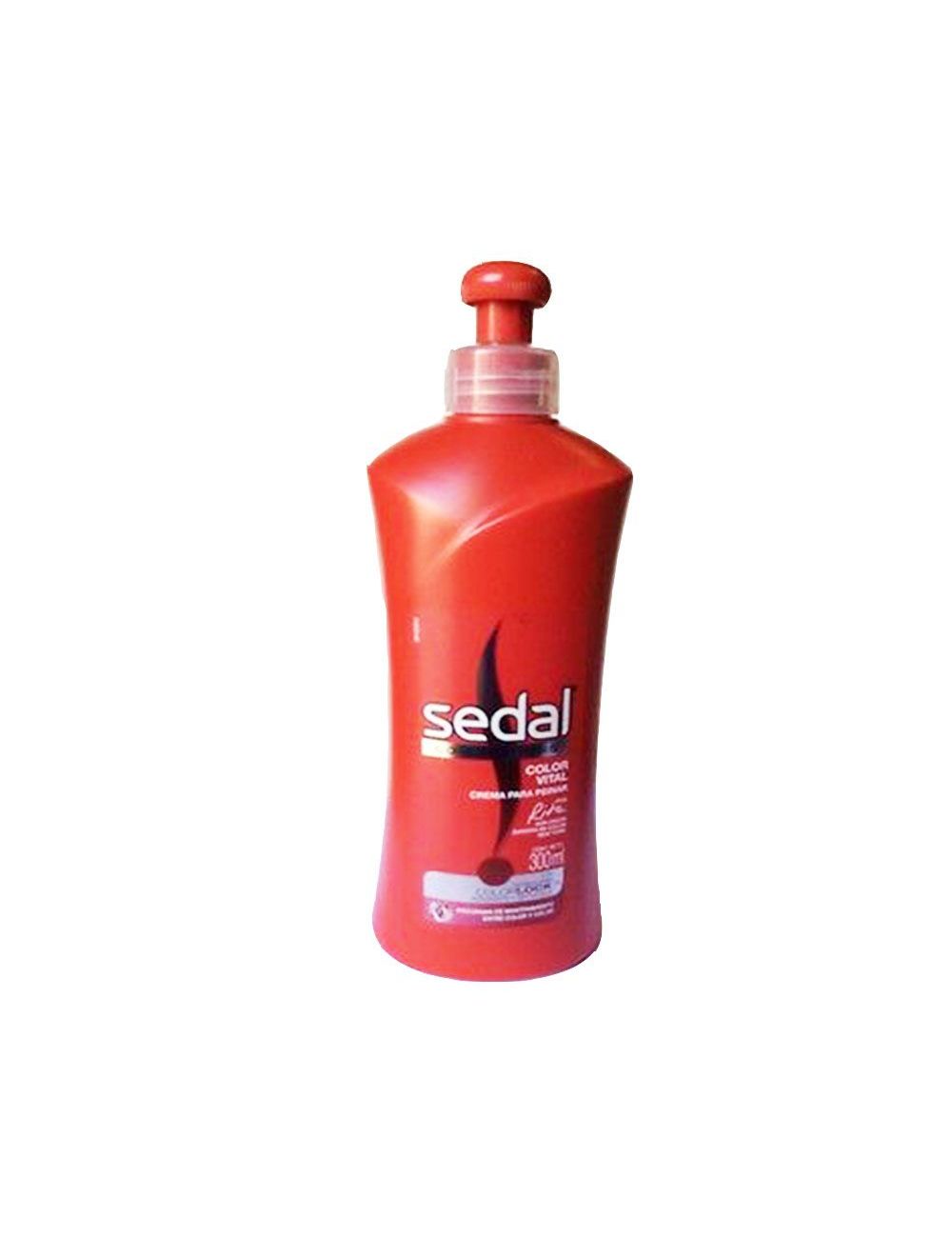 Crema Para Peinar Sedal Color Vital Frasco Con 300 mL