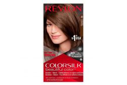 Revlon Colorsilk Tinte Permanente 41 Castaño Medio Caja Con 1 Aplicación
