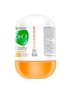 Antitranspirante Garnier Bí-O Clarify Renov Roll-On Con 50 mL