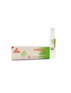 Amikacina 500 mg/2 mL Caja Con 1 Ampolleta De 2 mL - RX2