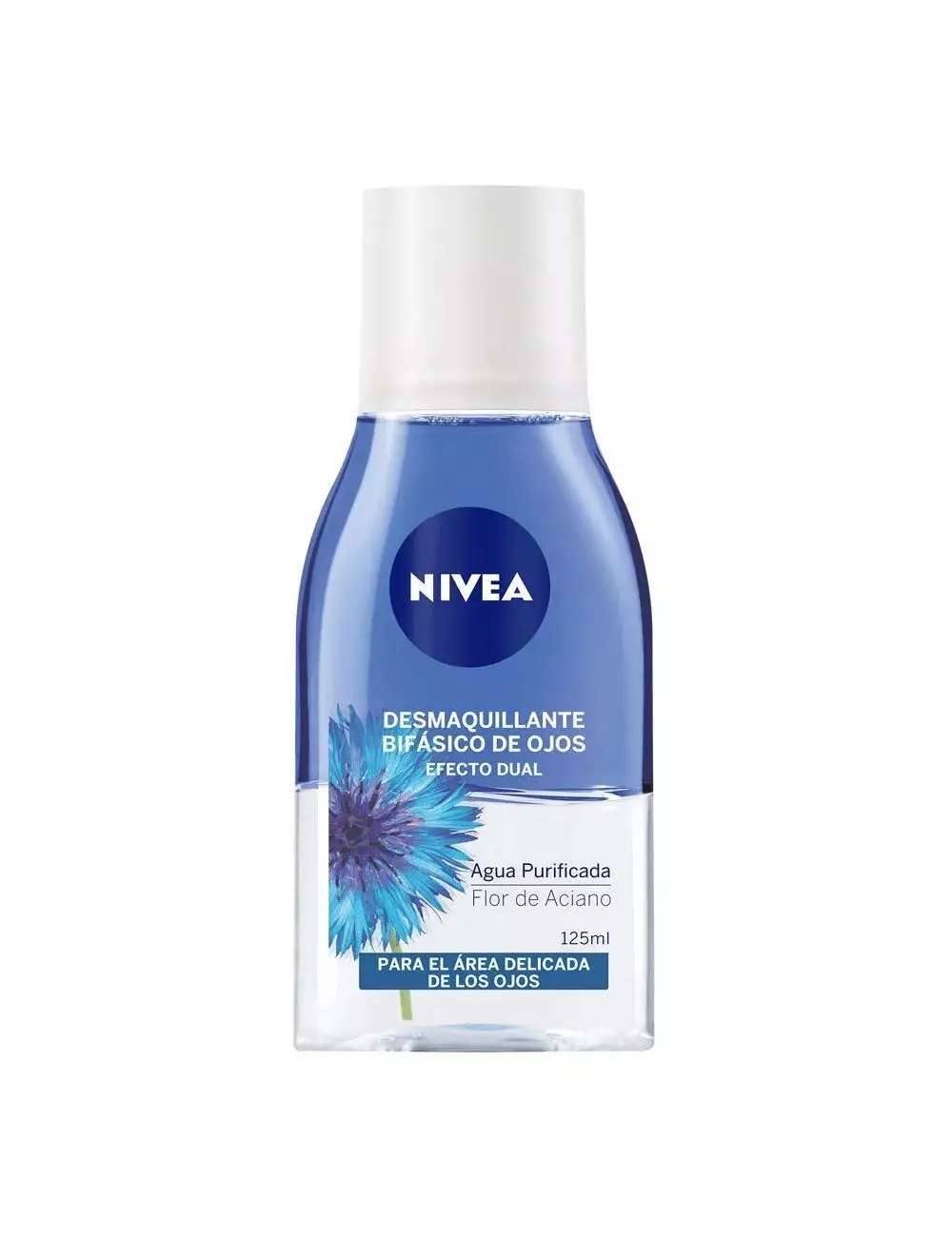 NIVEA Desmaquillante Bifásico De Ojos Botella Con 125mL